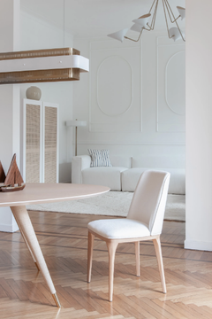AMALFI - Upholstered fabric chair by DOM Edizioni - view 3